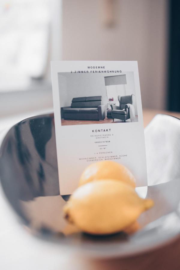 Moderne 2-Zimmer Wohnung Gratwein Εξωτερικό φωτογραφία